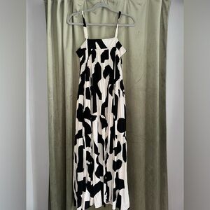 Black and White Maxi Dress